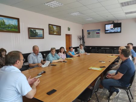 Встреча главы района В.А. Киреева с предпринимателями