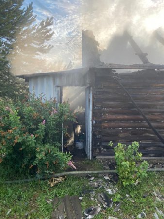 В Богатовском районе за дежурные сутки произошли два пожара