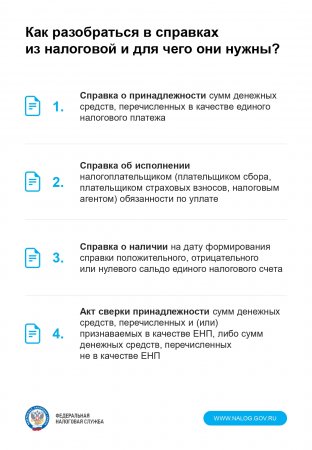 Как разобраться в справках из налоговой и для чего они нужны?