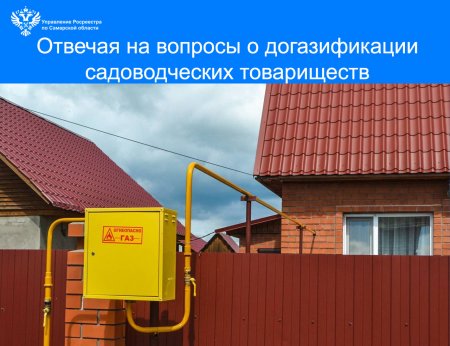 Отвечая на вопросы о догазификации садоводческих товариществ